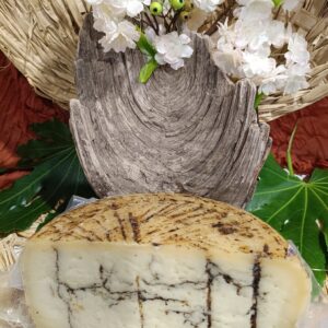 Fromage de chèvre marbré